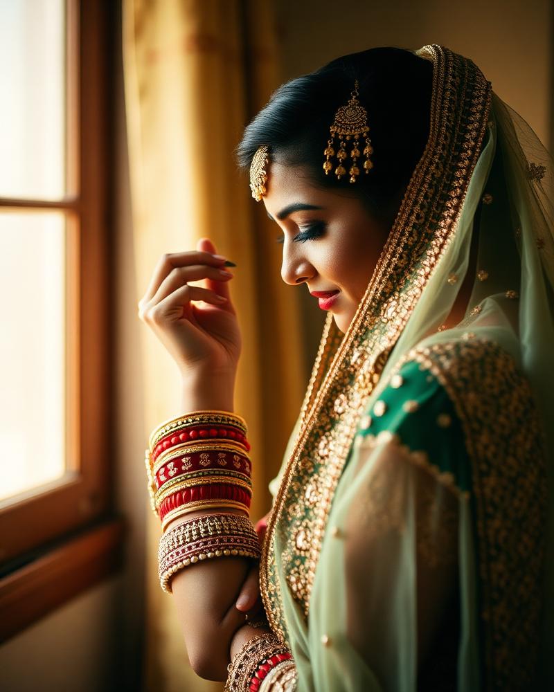 Bride detail